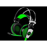Auri + Mic 3.5mm 3go Gaming Hadlok Cascos Negro/verde Pn: Hadlok Ean: 8436531559052